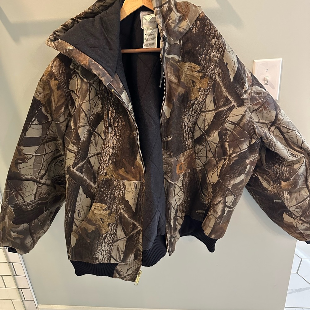 Camo Hooded Jacket